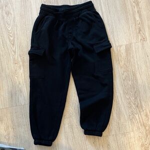 H&M Kids Black Cargo Sweatpants
